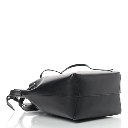 Mansur Gavriel Calfskin Mini Bucket Bag Black Ballerina 4 of 14