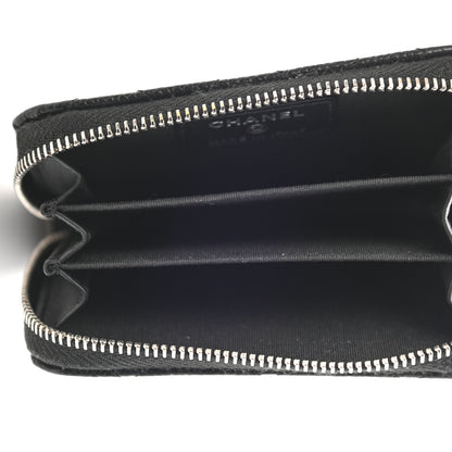 Chanel Caviar Quilted Incognito Zip Coin Purse Black 5 of 8