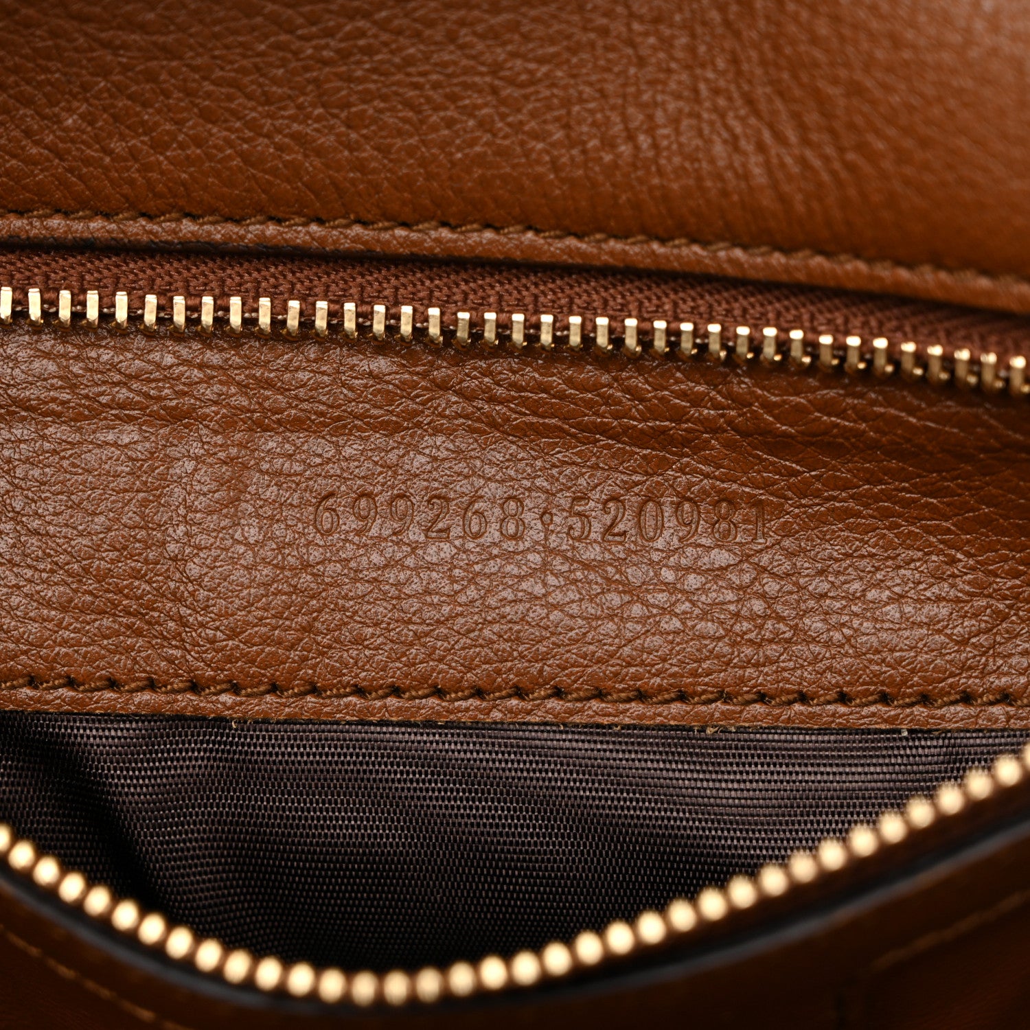 Gucci Roxy Calfskin Blondie Chain Shoulder Flap Bag Blondie Cognac 7 of 13