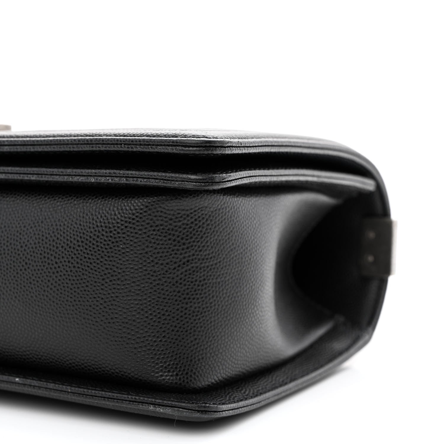 Chanel Caviar Quilted Medium Boy Flap Black 10 of 10