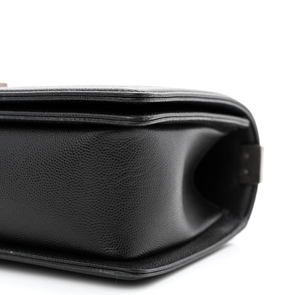 Chanel Caviar Quilted Medium Boy Flap Black 10 of 10