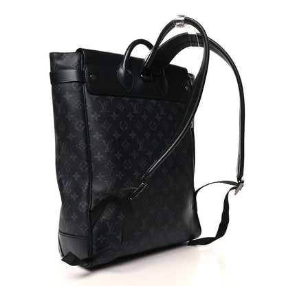 Louis Vuitton Monogram Eclipse Steamer Backpack 3 of 14