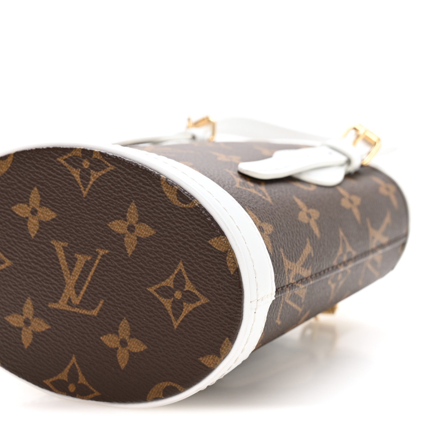 Louis Vuitton Monogram LV Match Nano Bucket Bag White 10 of 10