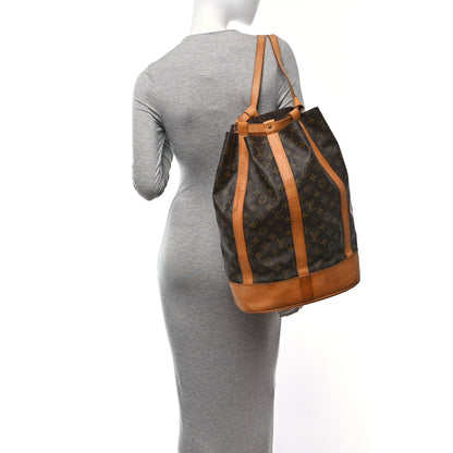 Louis Vuitton Monogram Randonnee GM Backpack 2 of 13