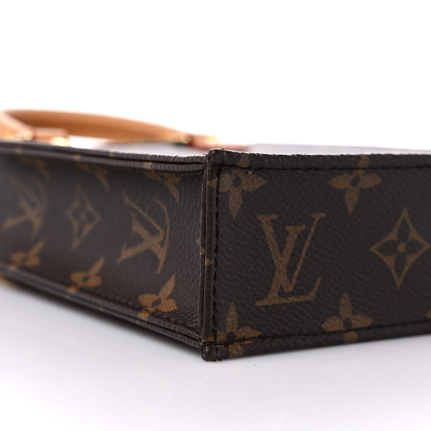 Louis Vuitton Monogram Petit Sac Plat 7 of 9