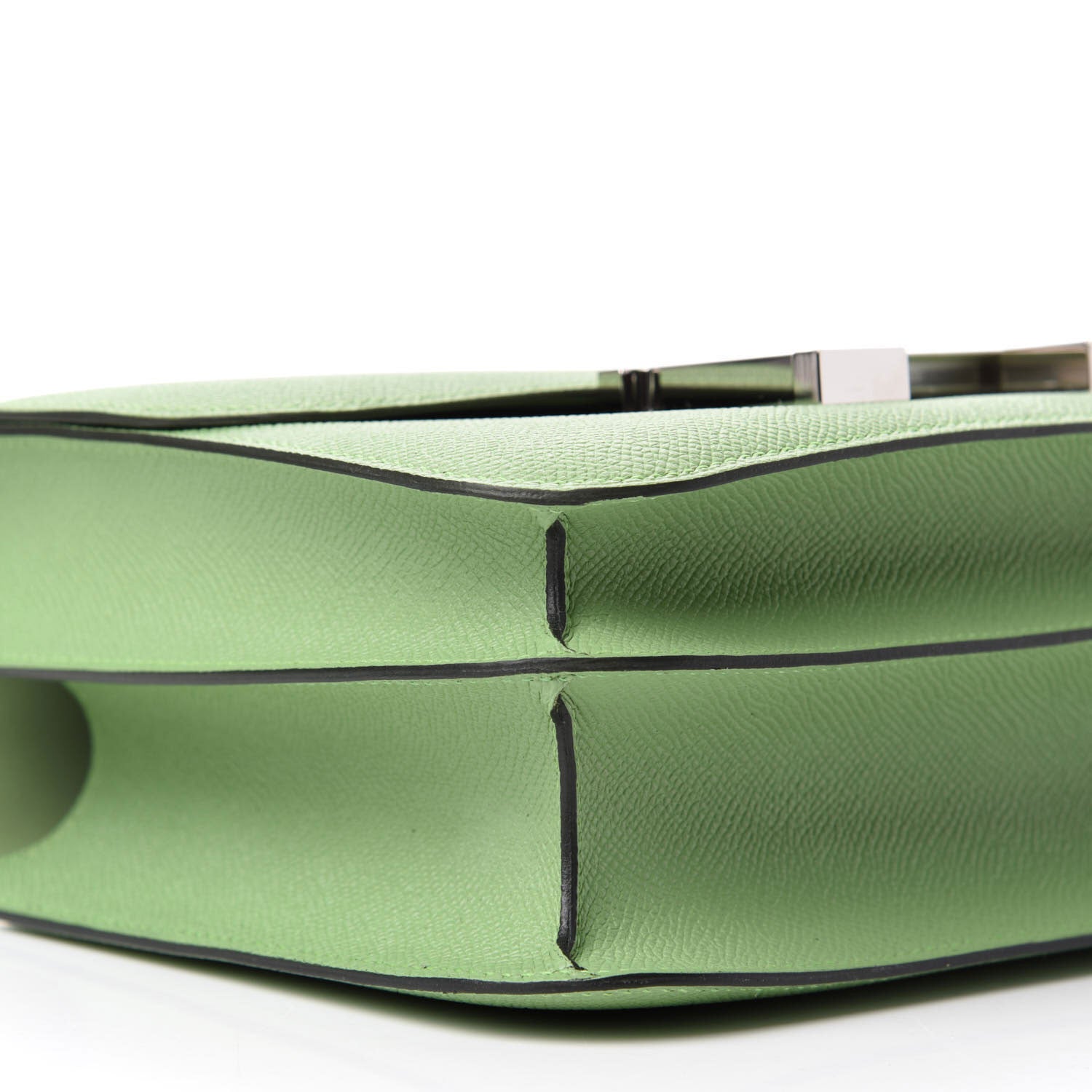 Hermes Epsom Constance 24 Vert Criquet 6 of 12