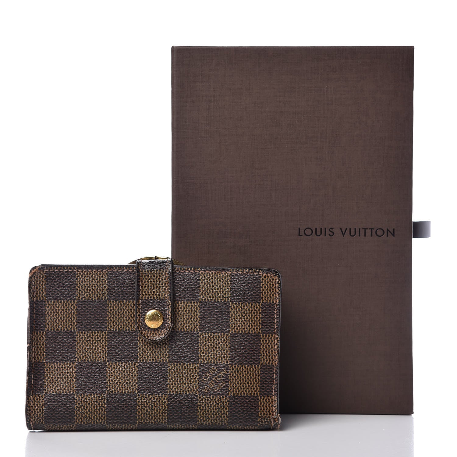 Louis Vuitton Damier Ebene French Purse Wallet 12 of 12