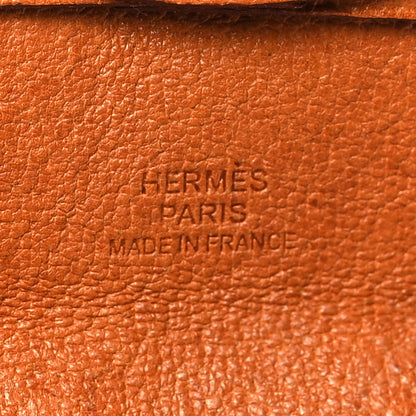 Hermes Peau Porc Bastia Coin Purse Toffee 6 of 11