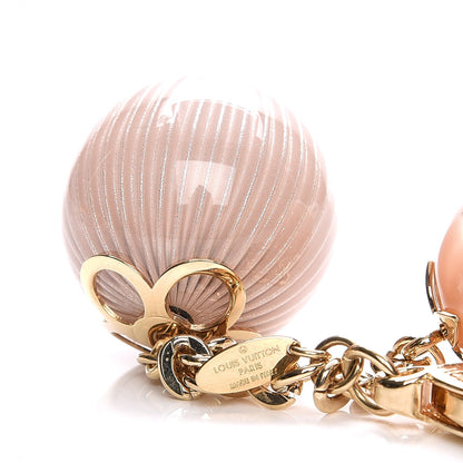 Louis Vuitton Fleur Ball Bag Charm Pink 5 of 5