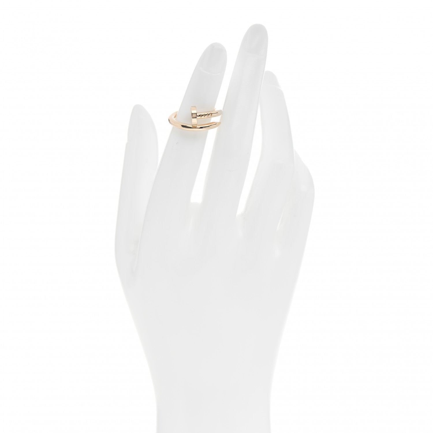 Cartier 18K Yellow Gold Juste Un Clou Ring 50 5.25 2 of 5