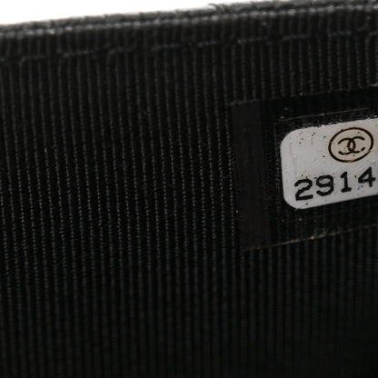 Chanel Caviar Quilted Medium Gusset Flap Wallet Black 8 of 8