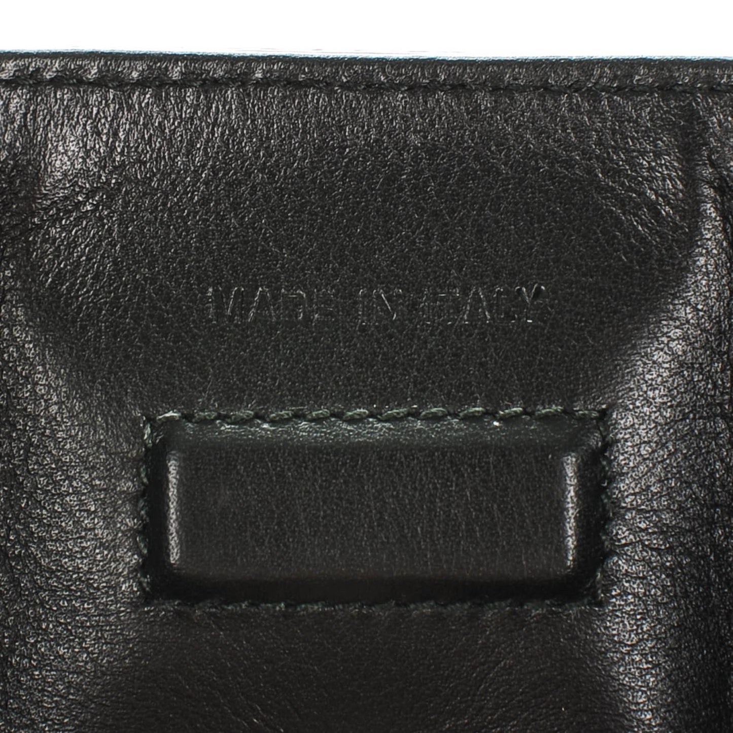 Grained Calfskin Medium Diorever Flap Black