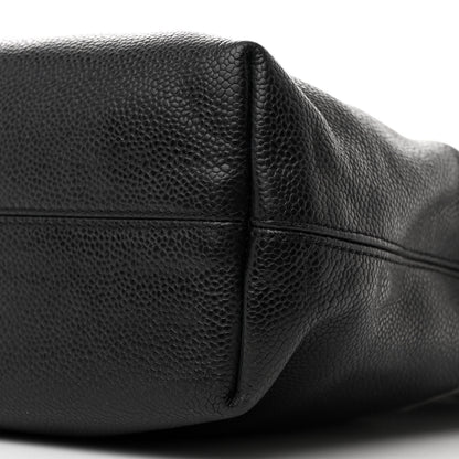 Chanel Caviar CC Tote Black 10 of 10