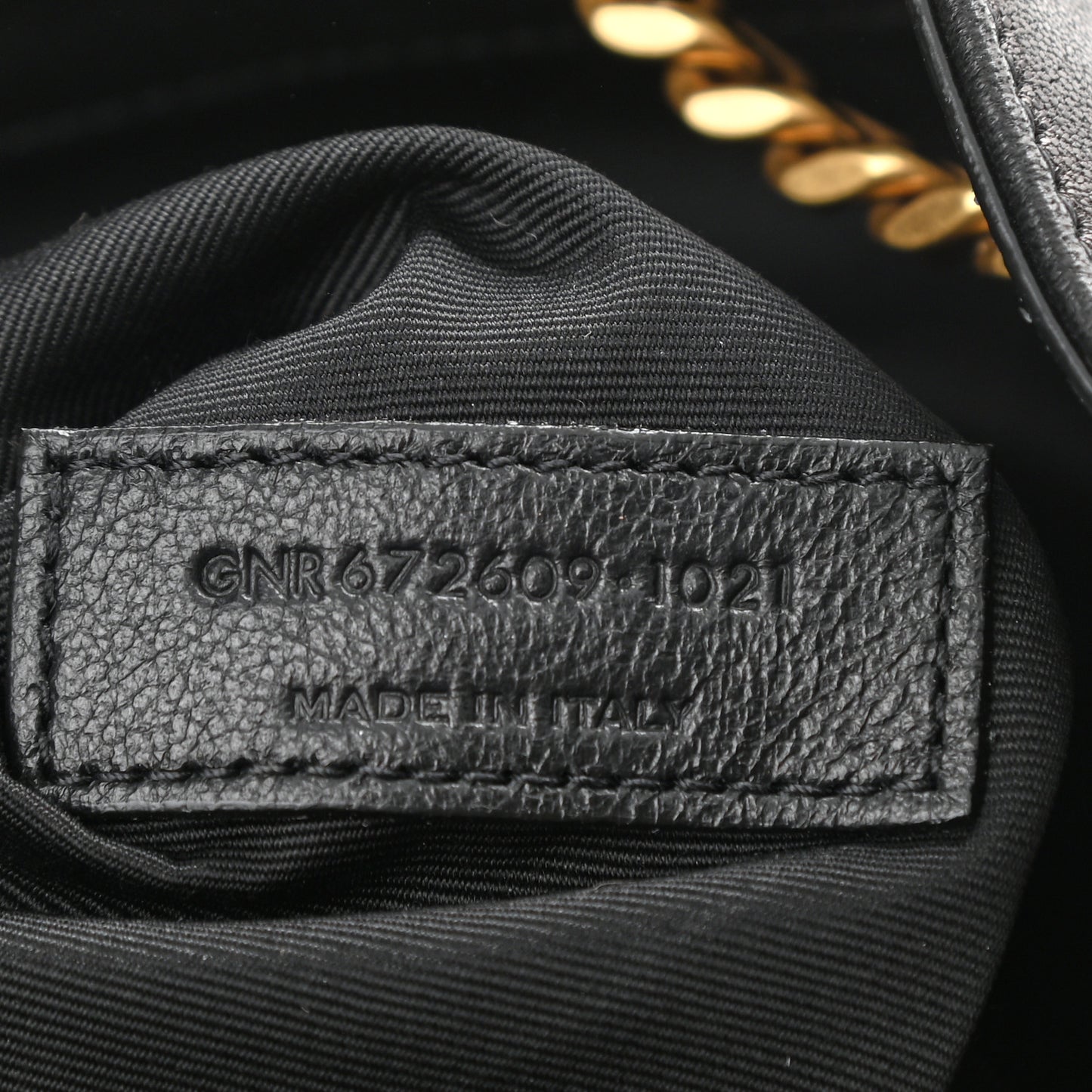 Lambskin Matelasse Monogram Joe Backpack Black