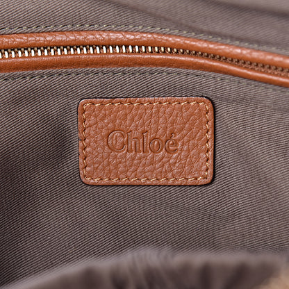Chloe Calfskin Large Marcie Satchel Tan 6 of 13