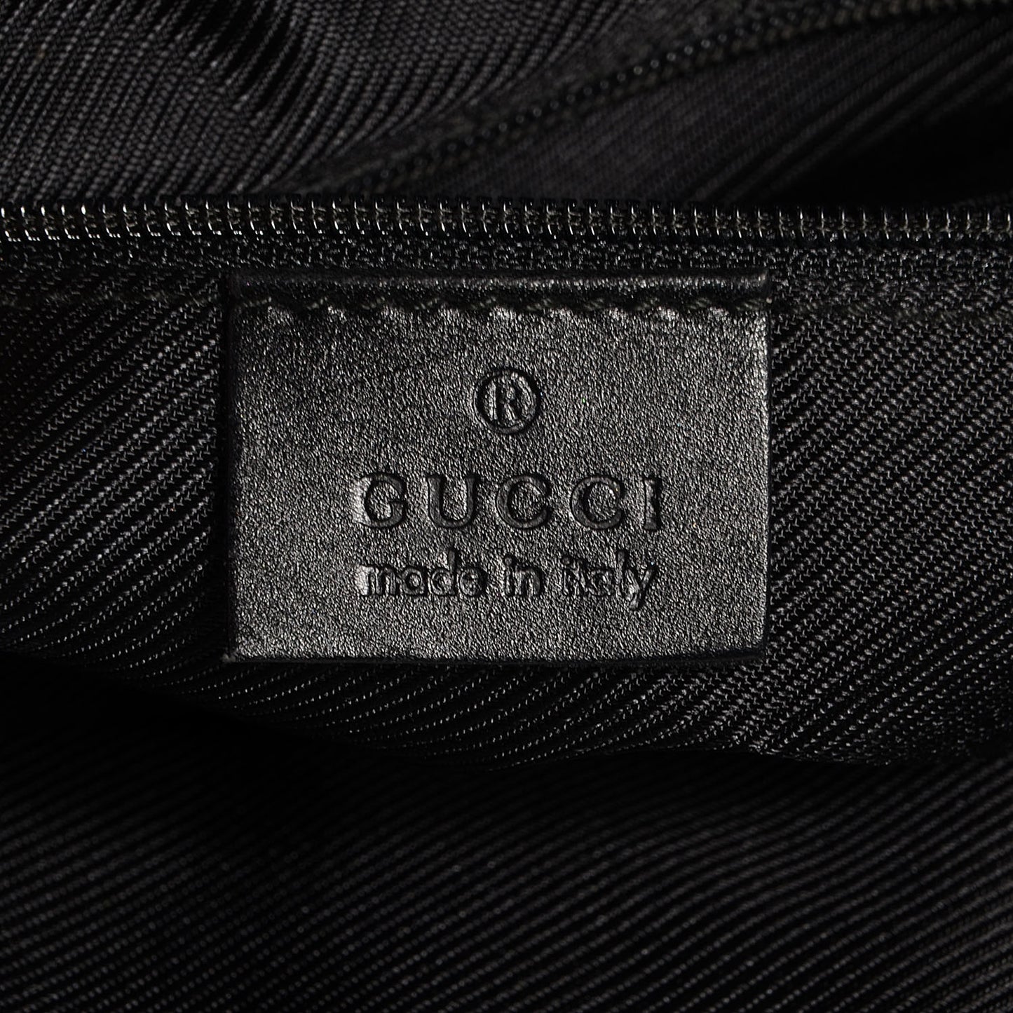 Monogram Canvas Tote Black