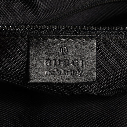 Gucci Monogram Canvas Tote Black 6 of 7