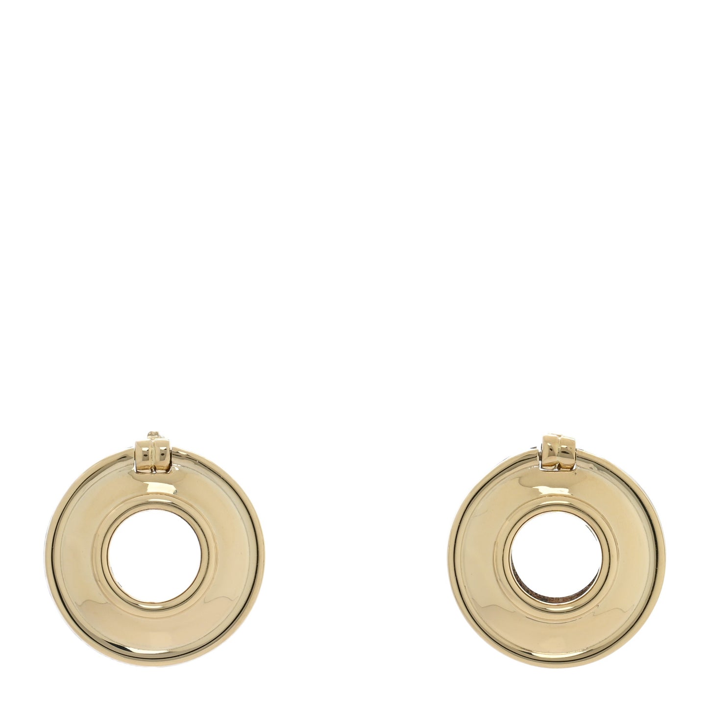Sterling Silver 18K Yellow Gold Paloma Picasso Magic Disc Earrings