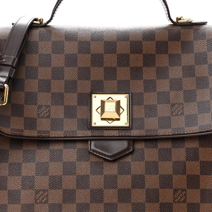 Louis Vuitton Damier Ebene Bergamo GM 6 of 9