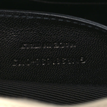 Saint Laurent Grain De Poudre Small Classic Monogram Camera Bag White 7 of 12