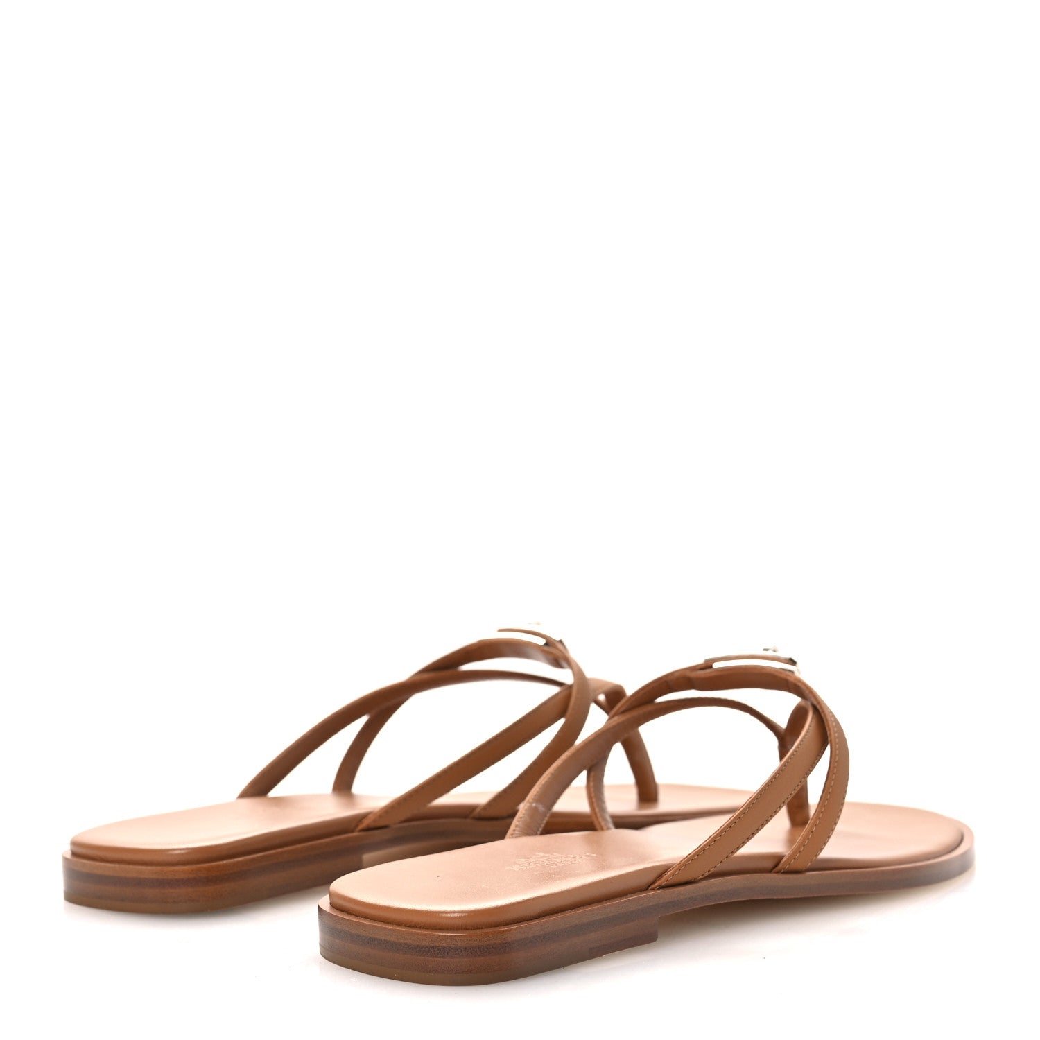 Hermes Calfskin Miss Sandals 39 Naturel 5 of 13