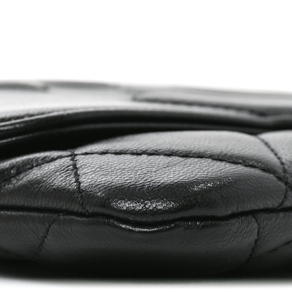 Chanel Goatskin Quilted Timeless CC Clutch Black 9 of 11