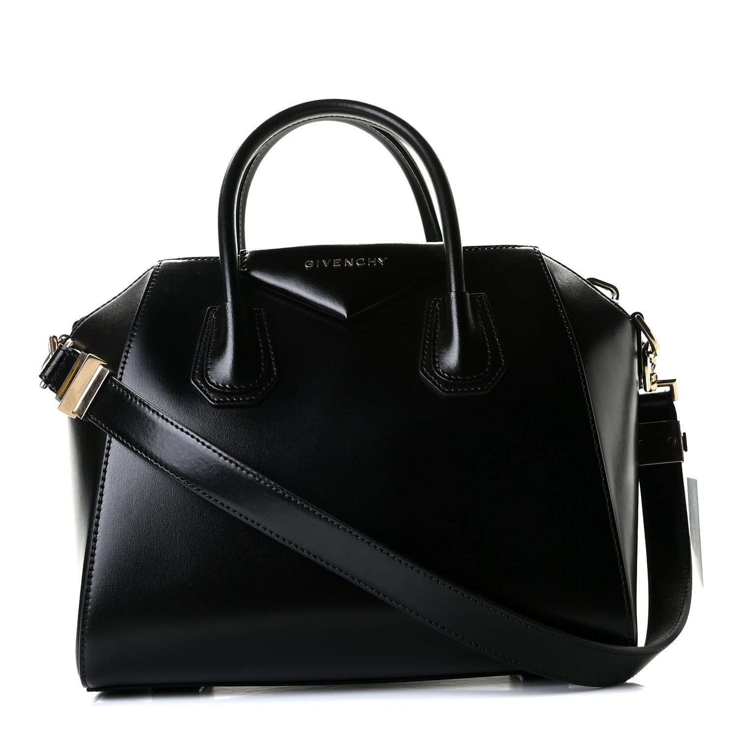 Givenchy Shiny Lord Calfskin Small Antigona Black 1 of 10