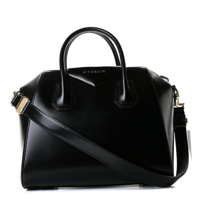 Givenchy Shiny Lord Calfskin Small Antigona Black 1 of 10