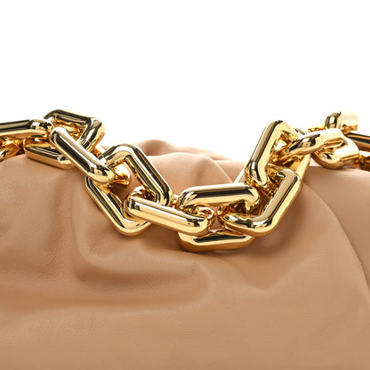 Bottega Veneta Calfskin Chain Pouch Almond 23 of 28