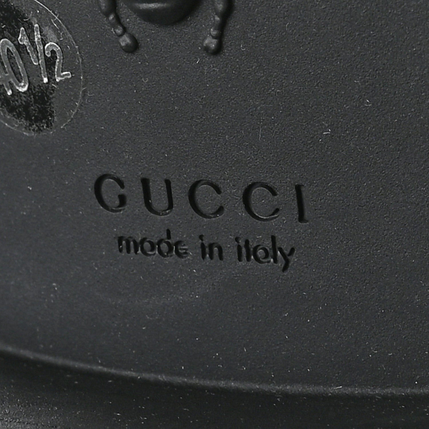 Gucci Flores Calfskin Monogram Maxi GG Nappa Matelasse Double G 40mm Ankle Boots 40.5 Black Camel Ebony 7 of 8