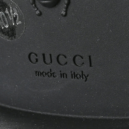 Gucci Flores Calfskin Monogram Maxi GG Nappa Matelasse Double G 40mm Ankle Boots 40.5 Black Camel Ebony 7 of 8
