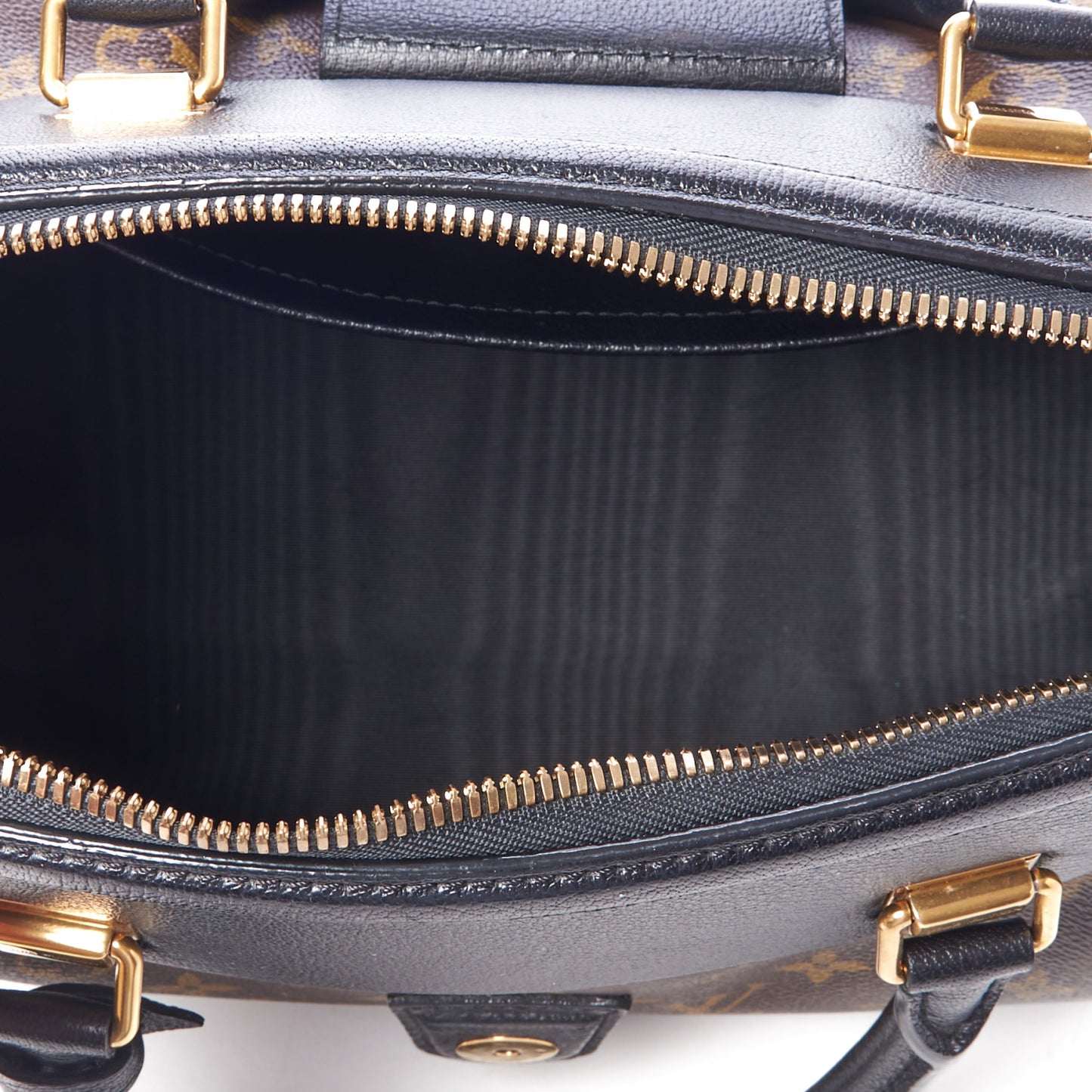 Monogram Golden Arrow Speedy Black