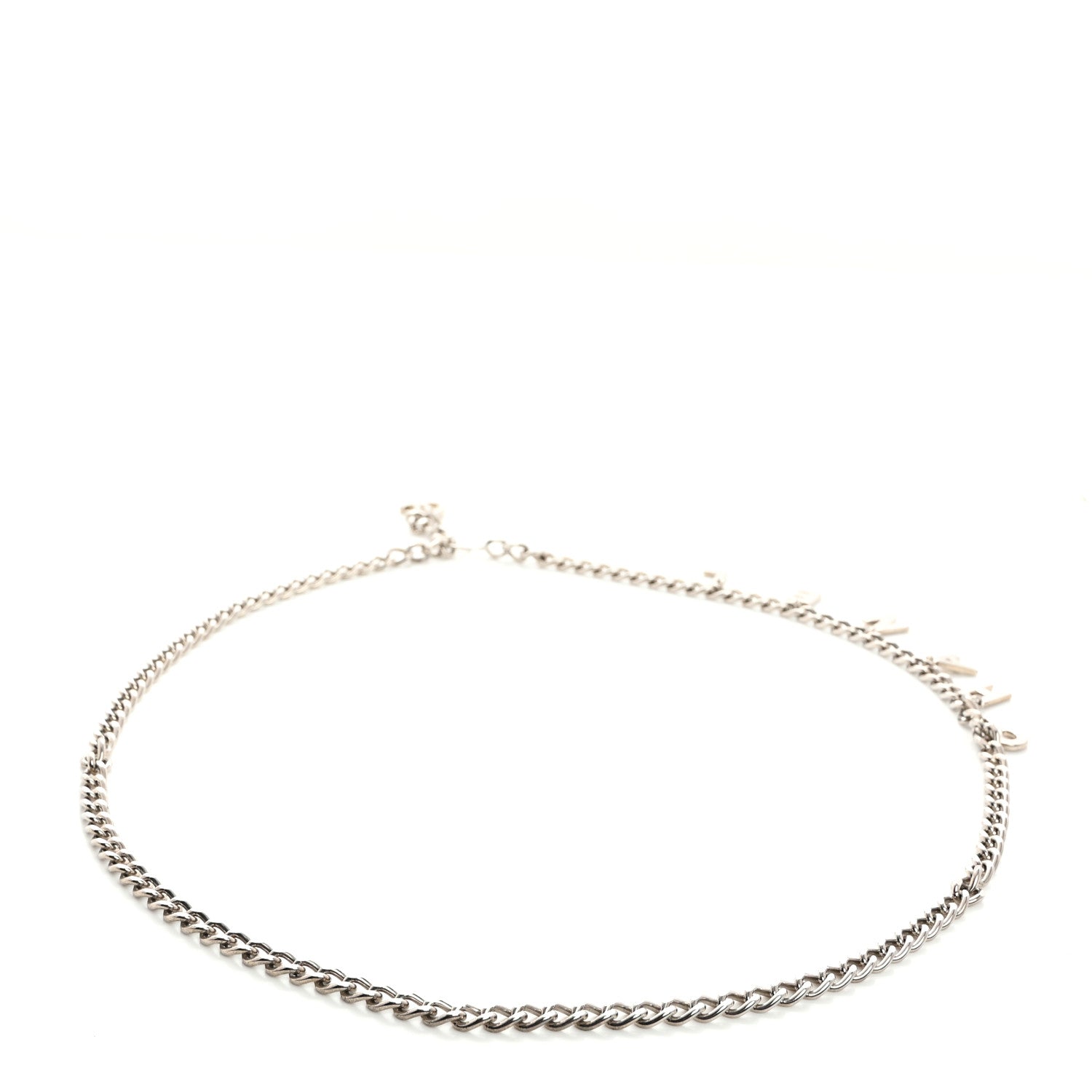 Chanel Metal CC Chain Logo Belt Silver 2 of 3