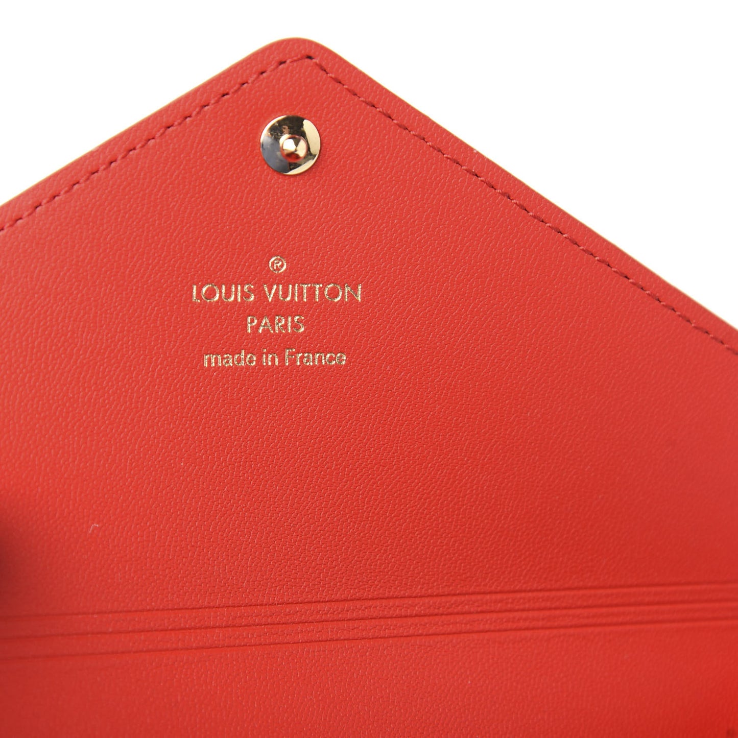 Monogram Medium Kirigami Pochette Insert Coquelicot