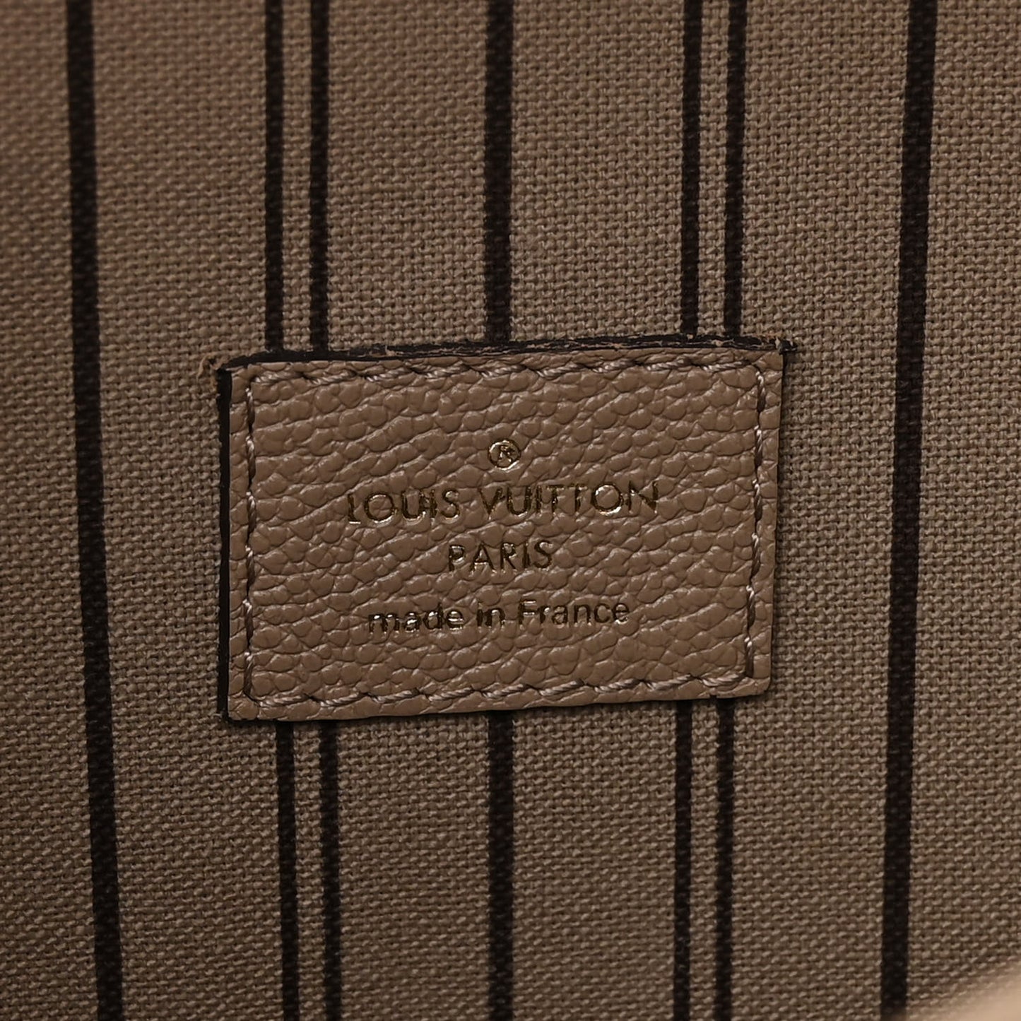 Empreinte Pochette Metis Tourterelle