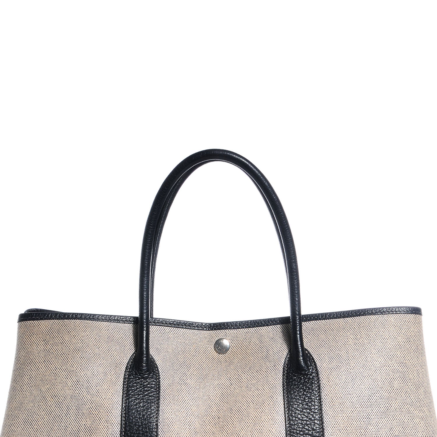 Hermes Toile Buffle Skipper Garden Party 36 MM Tote Black 7 of 24