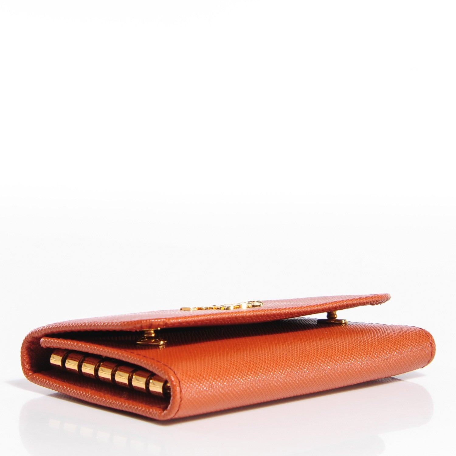Prada Saffiano Metal 6 Key Holder Rame 6 of 10