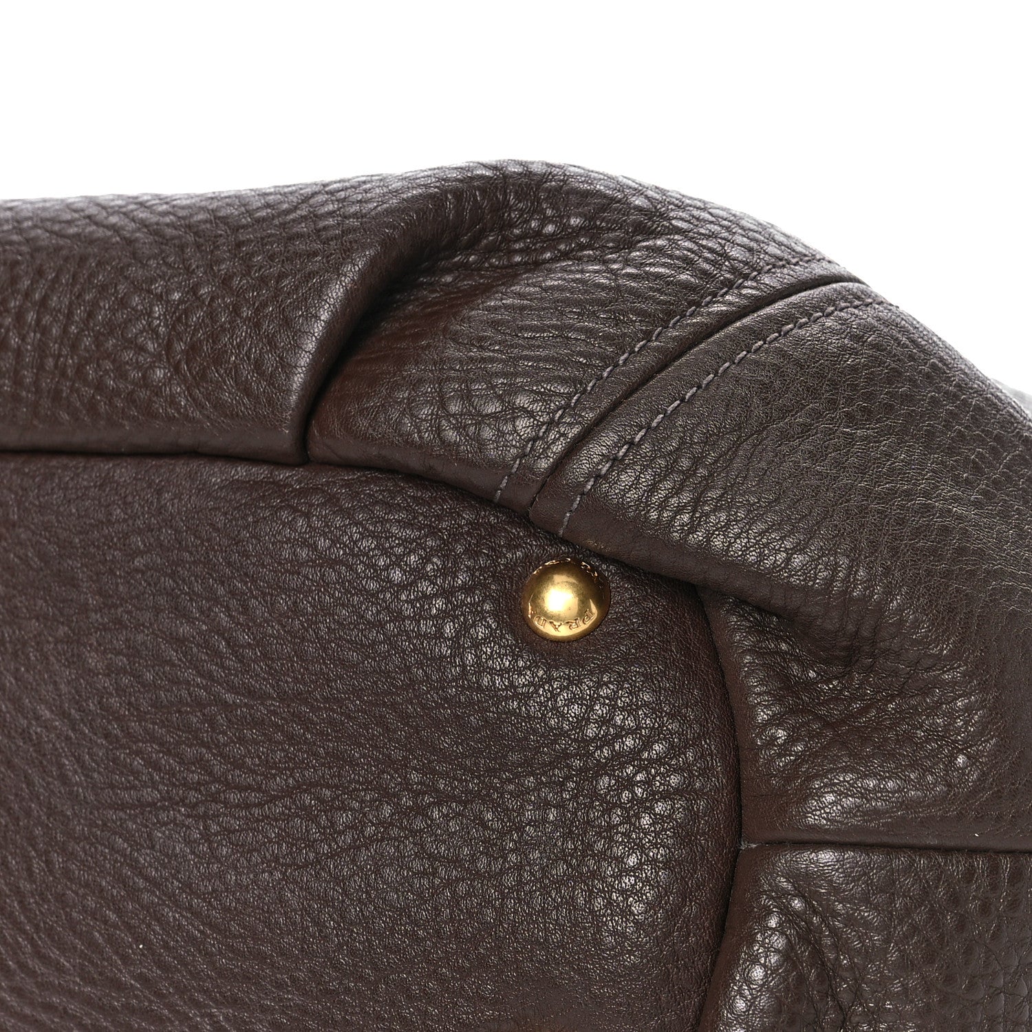 Prada Vitello Daino Tote Caffe 8 of 8