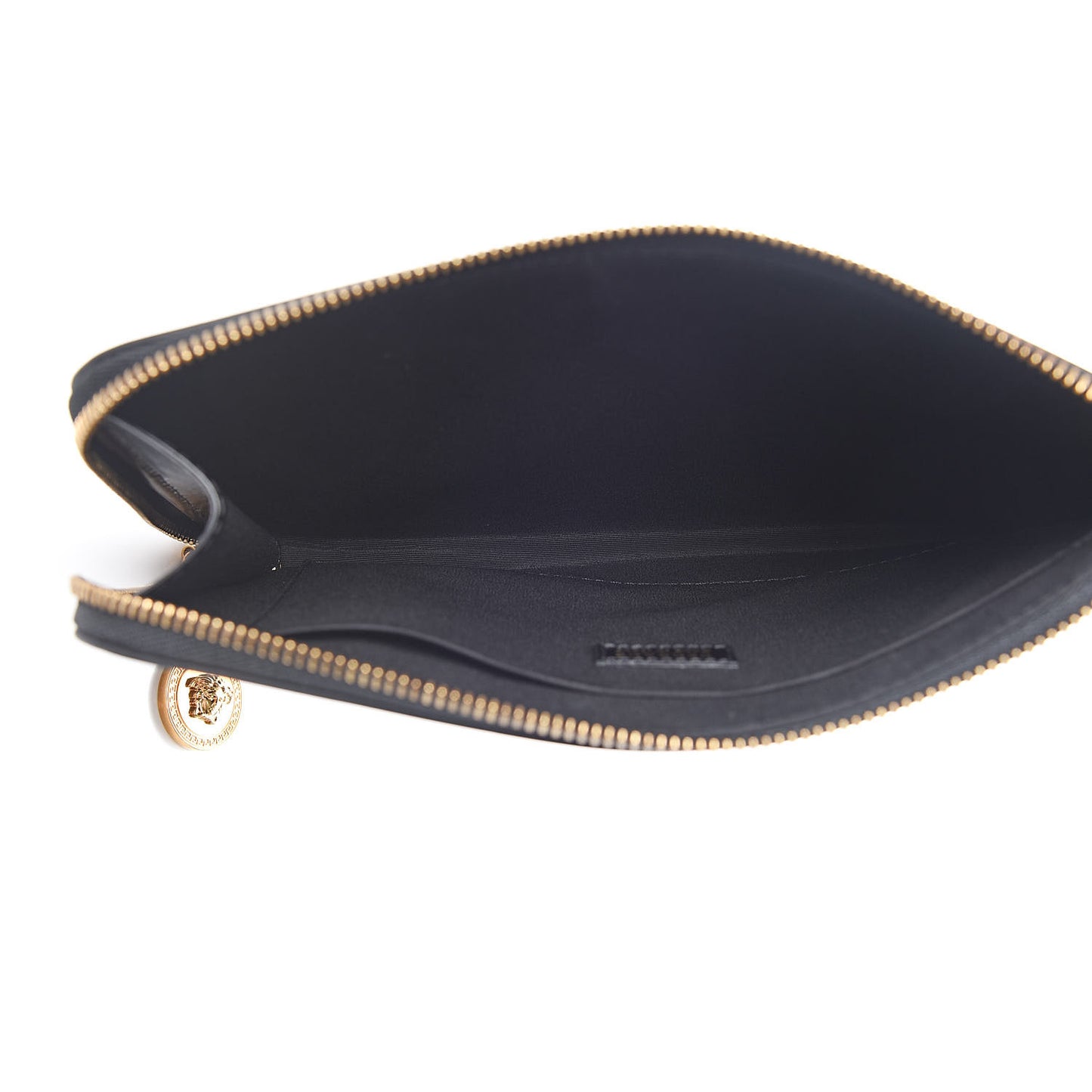 Vitello Zip Pouch Black