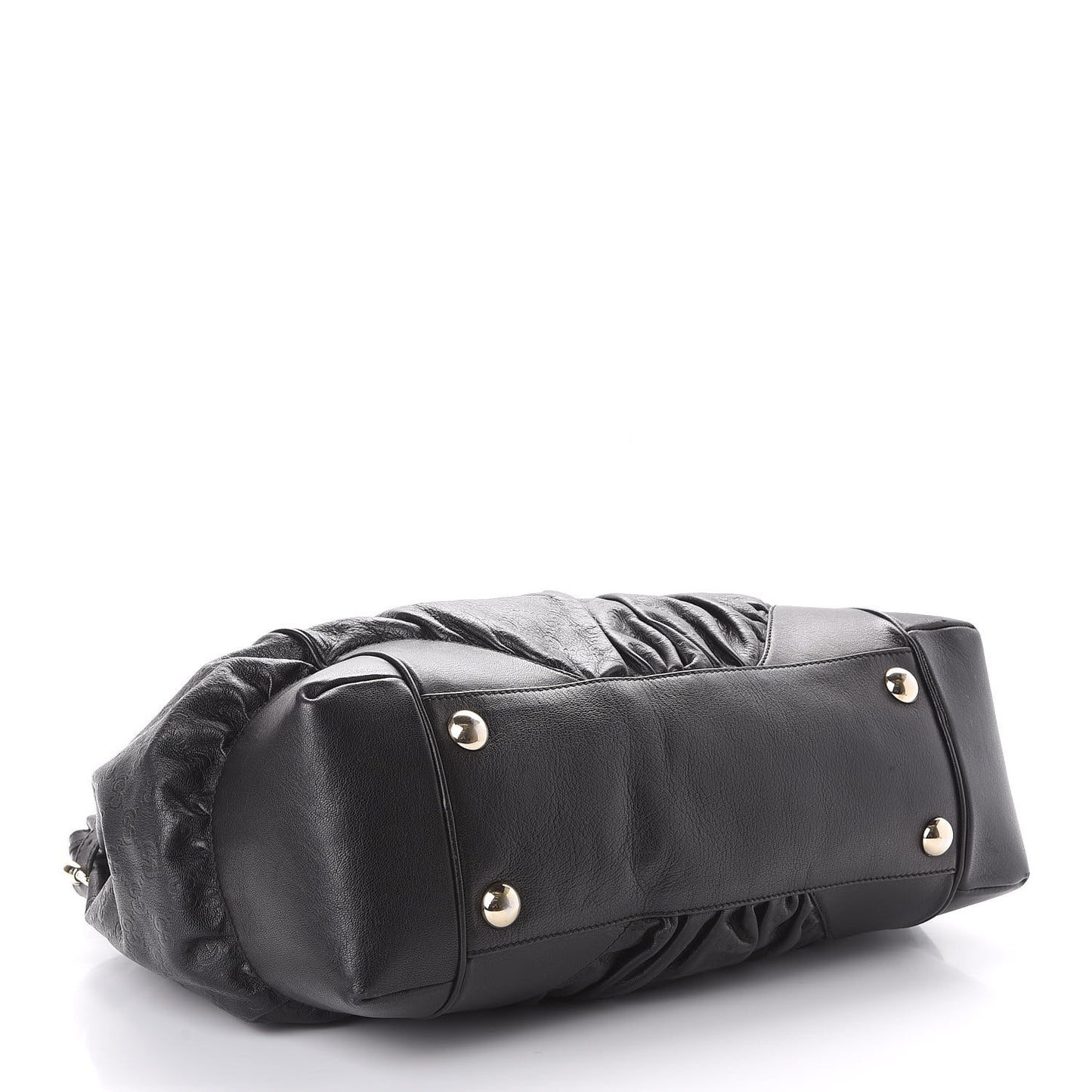 Guccissima Full Moon Tote Black