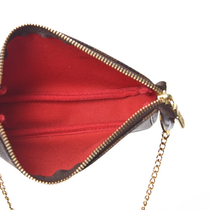 Louis Vuitton Damier Ebene Mini Pochette Accessories 5 of 8