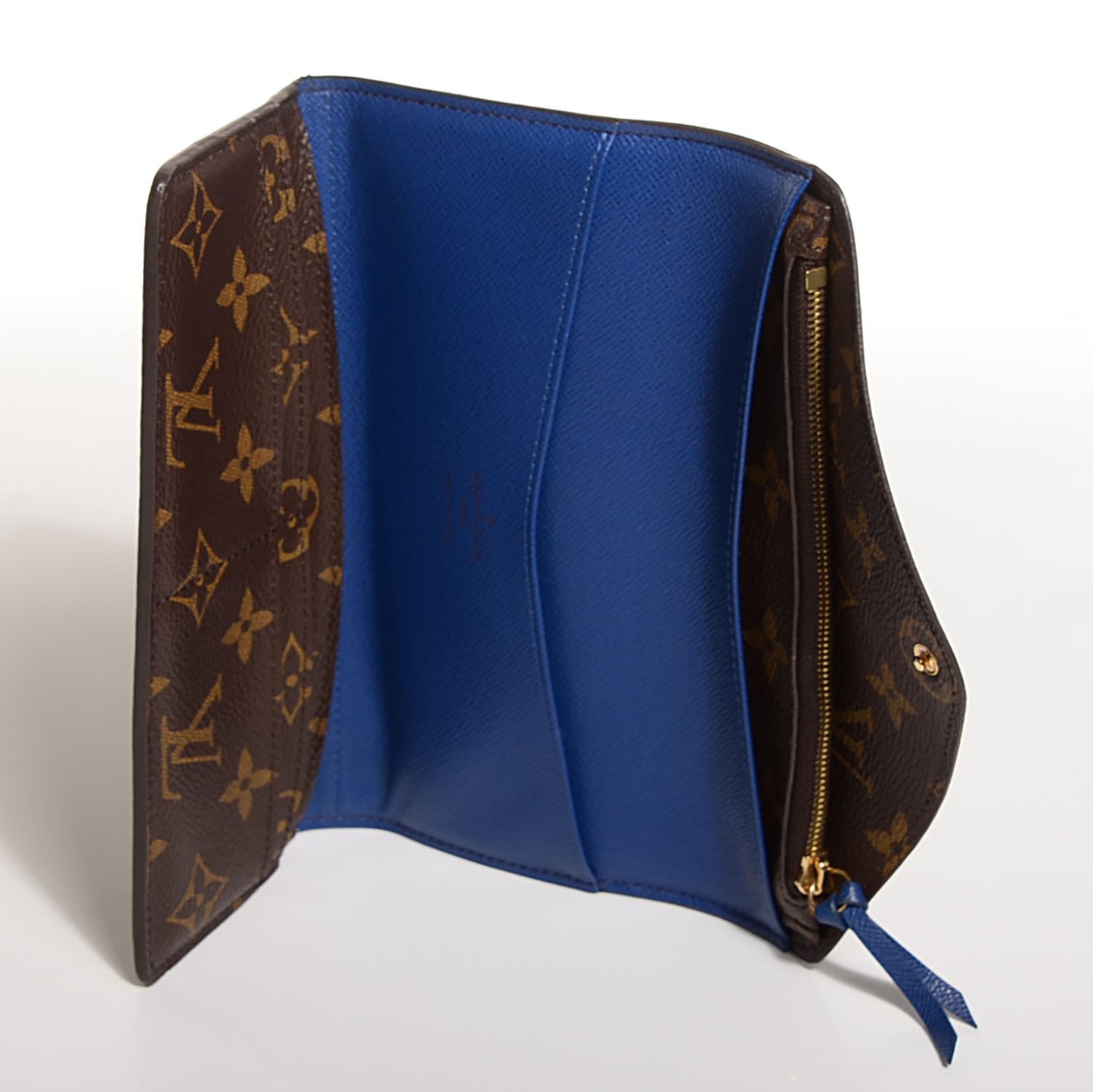 Monogram Josephine Wallet Blue