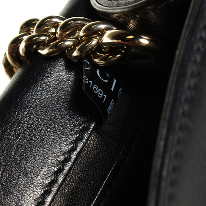 Gucci Calfskin Medium Emily Shoulder Bag Black 10 of 10