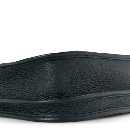 Hermes Taurillon Clemence EVELYNE III PM Vert Cypress 9 of 12