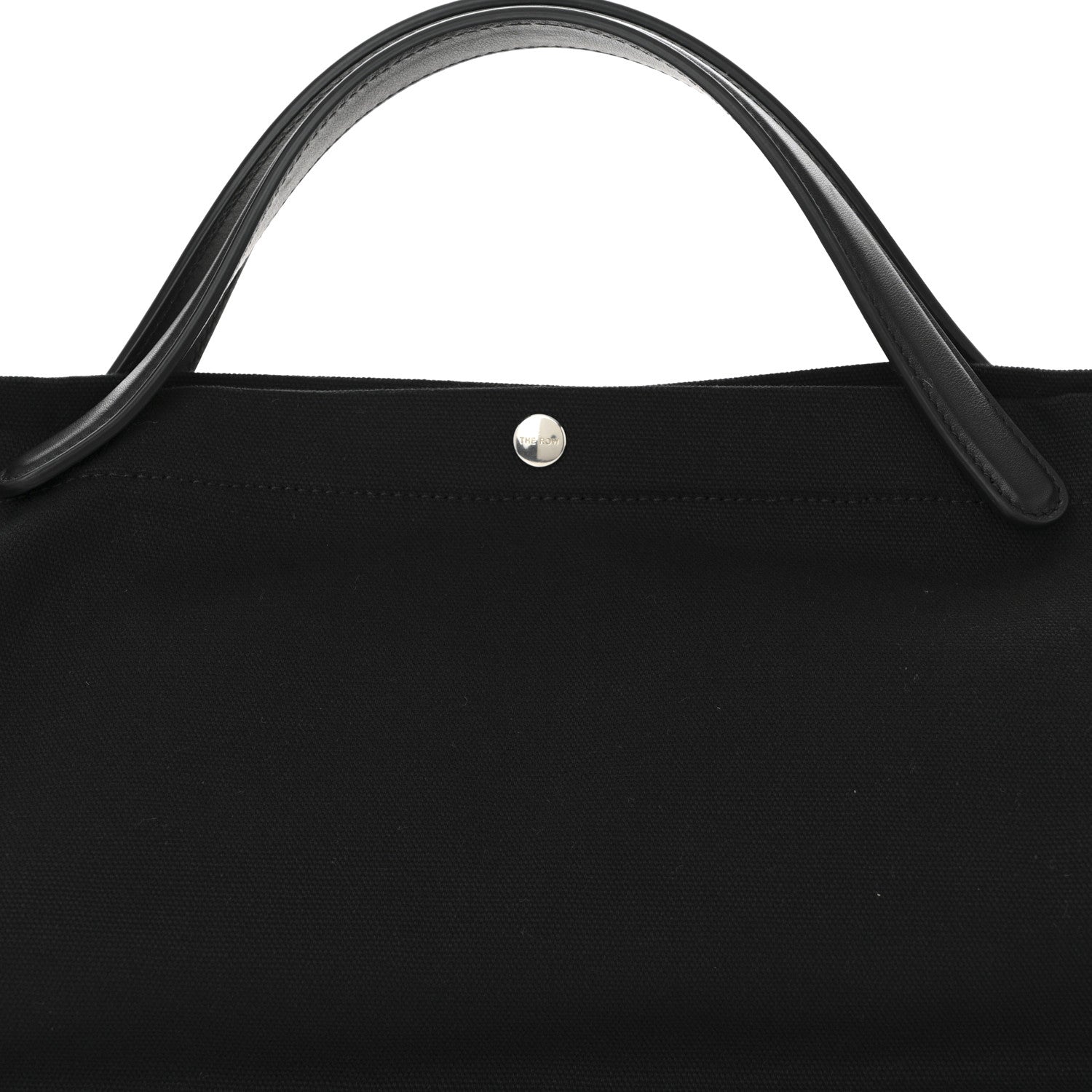 The Row Cotton Twill East West Idaho Tote Black 13 of 17
