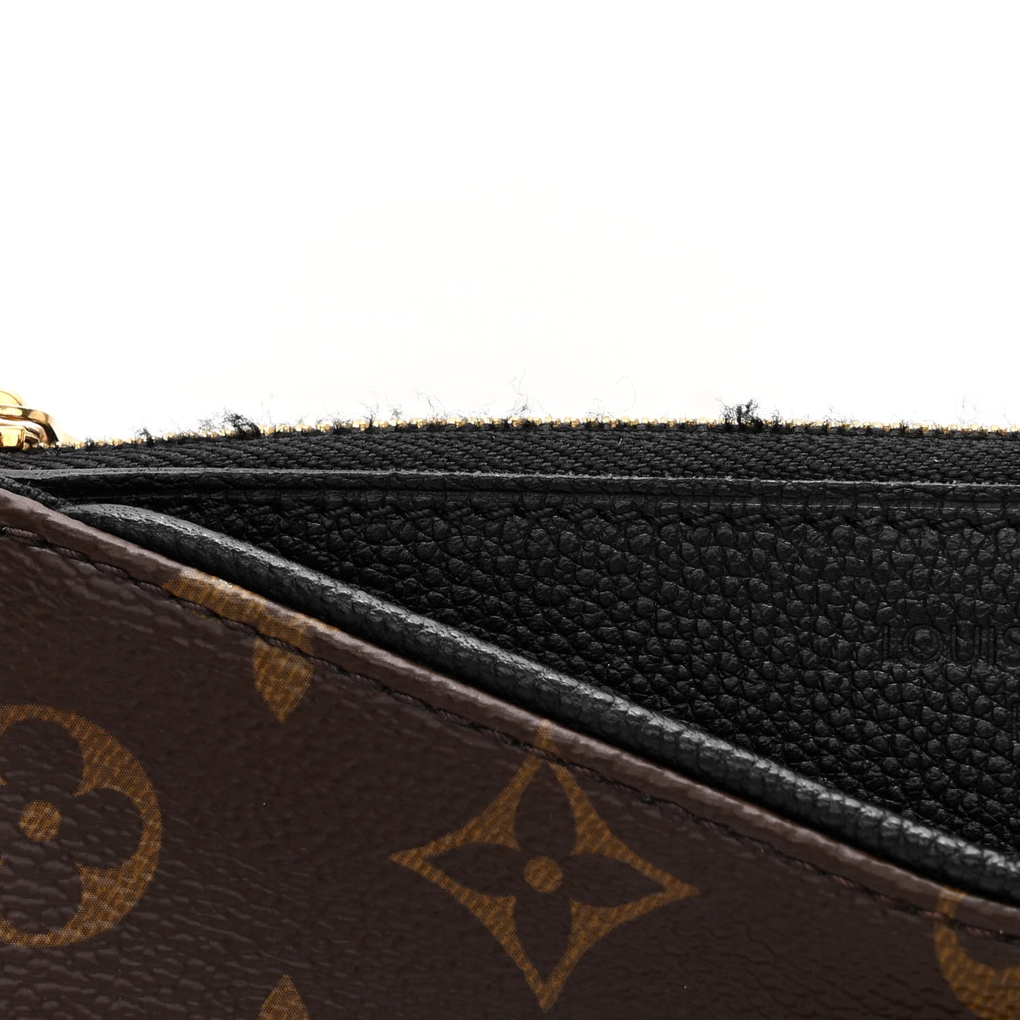 Monogram Pallas Clutch Black