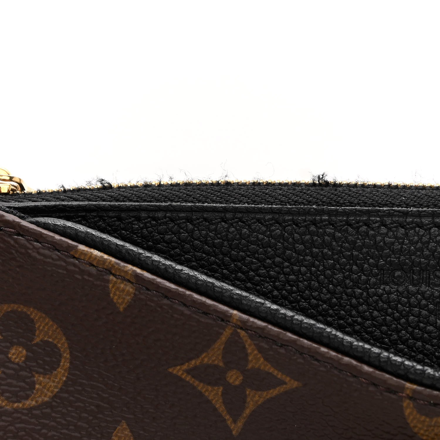 Louis Vuitton Monogram Pallas Clutch Black 10 of 11