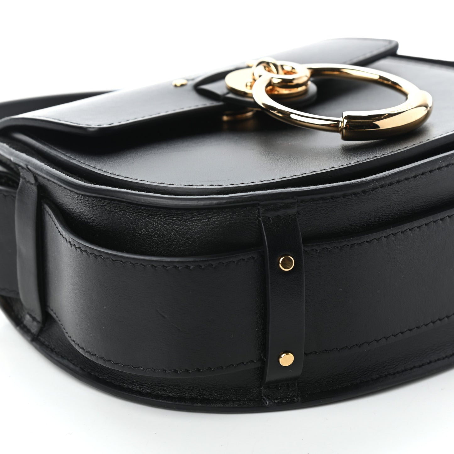 Calfskin Small Tess Bag Black