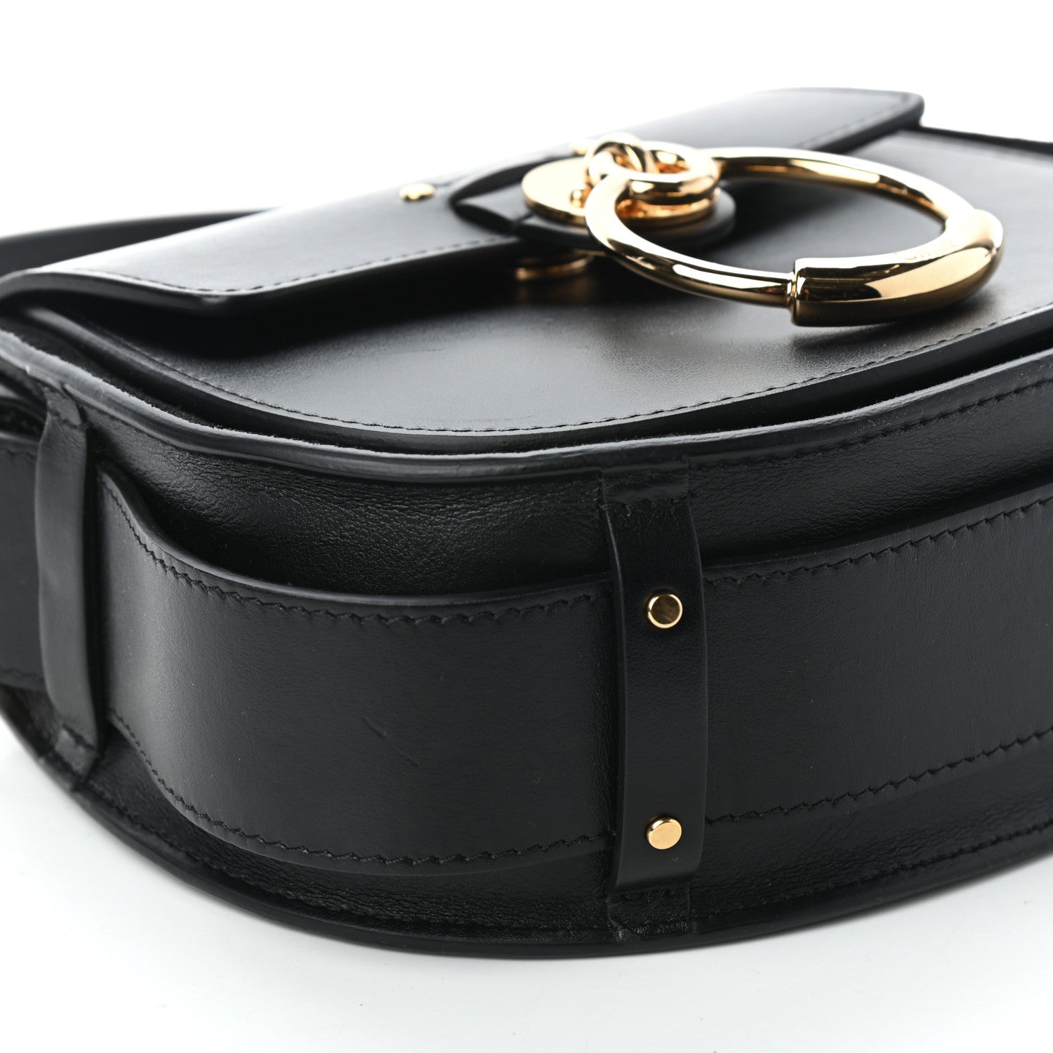 Chloe Calfskin Small Tess Bag Black 7 of 8