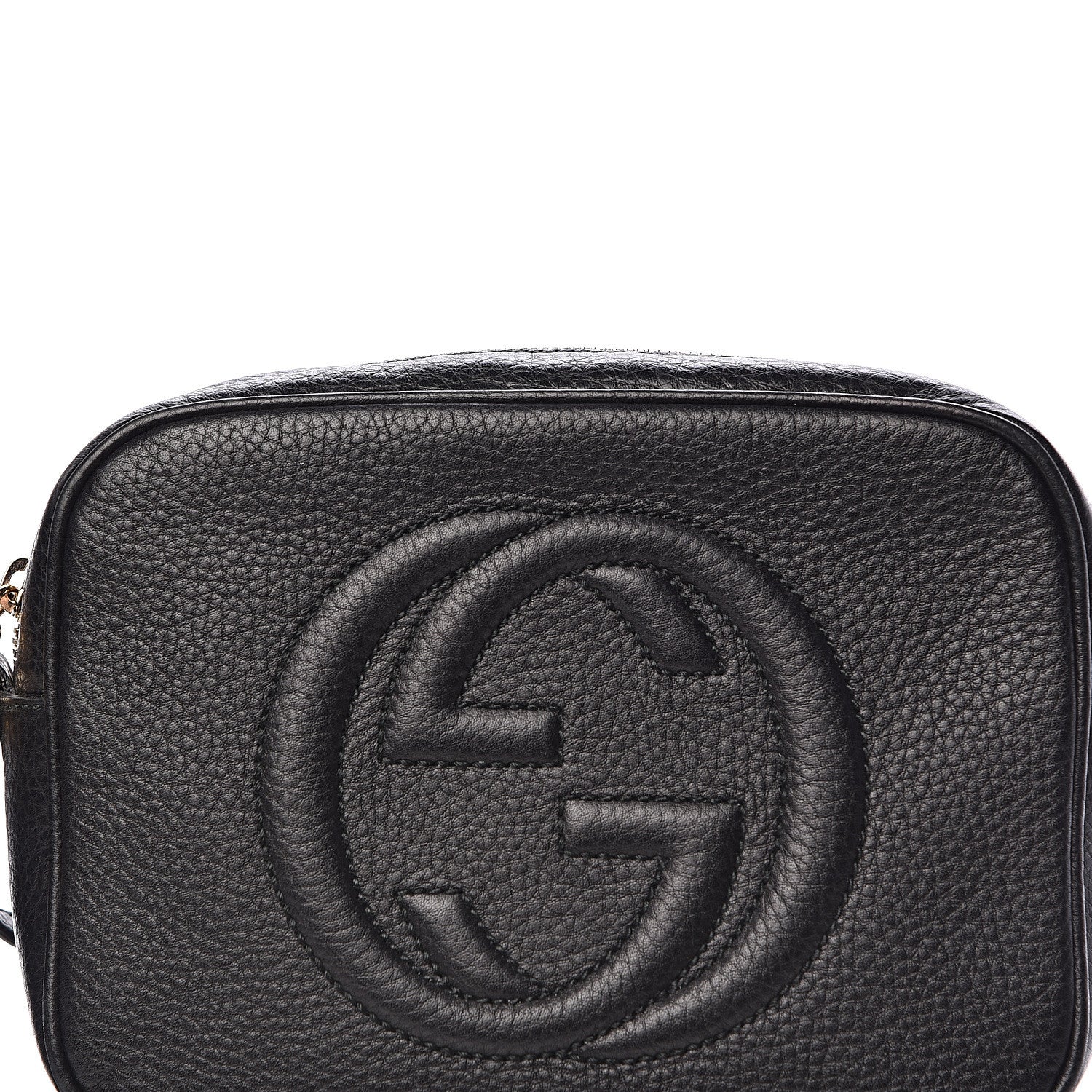 Gucci Pebbled Calfskin Small Soho Disco Bag Black 17 of 18